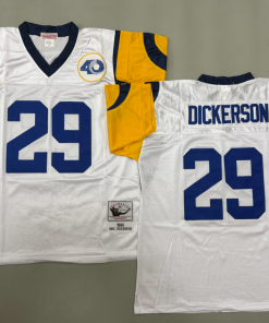 Eric Dickerson Los Angeles Rams Authentic Throwback Retired Player Jersey