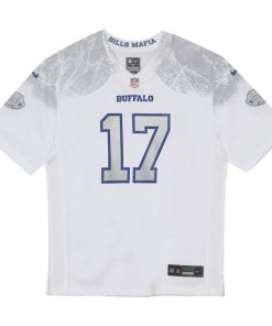 Alternative view of Josh Allen Buffalo Bills Nike Preschool 2025 Rivalries Collection Game Jersey - White
