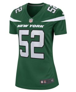 Alternative view of Sam Eguavoen New York Jets Nike Women's  Game Jersey - Gotham Green