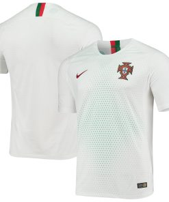 Custom Portugal National Team Nike Authentic Away Jersey - White/Red