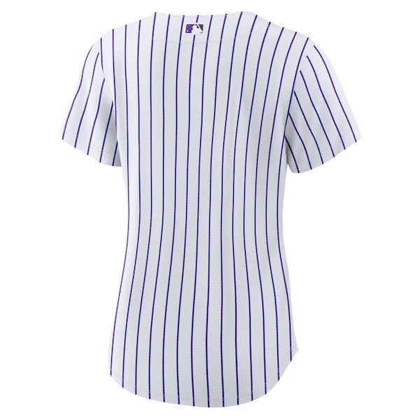Colorado Rockies Nike Women's Home Replica Team Jersey - White - Image 3