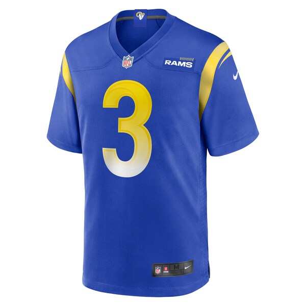 Cam Akers Los Angeles Rams Nike Game Jersey - Royal - Image 2