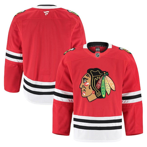 Chicago Blackhawks Home Authentic Pro Jersey - Red