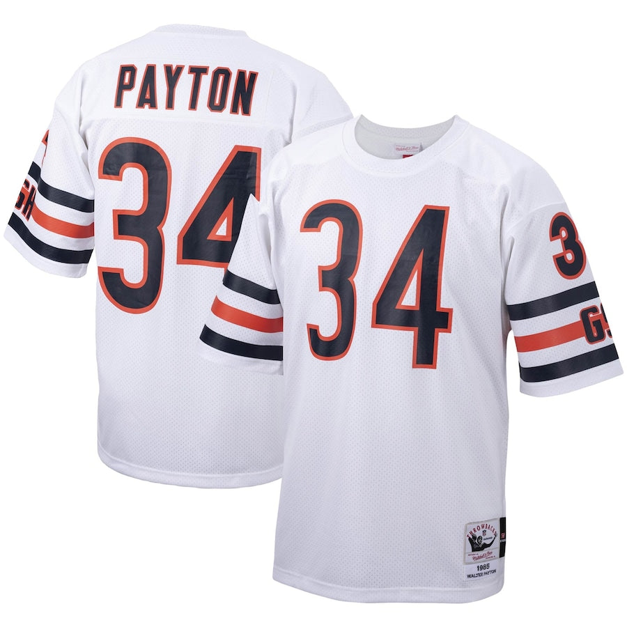 Walter Payton Chicago Bears Big & Tall 1985 Retired Player Replica Jersey - Navy/White - Image 5