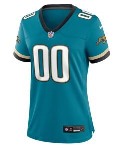 Alternative view of Jacksonville Jaguars Nike Women's Prowler Throwback Custom Game Jersey - Teal