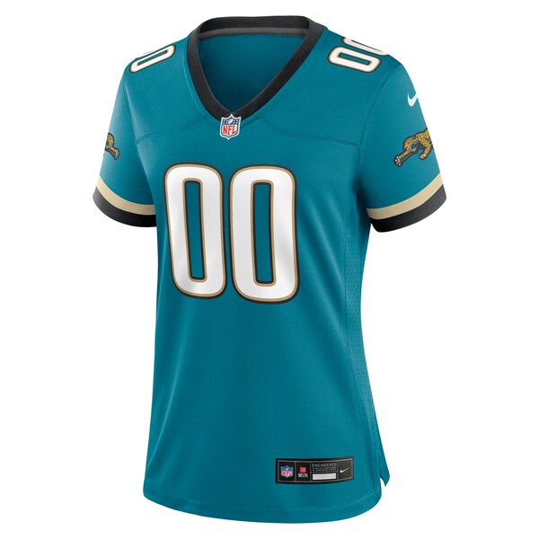 Jacksonville Jaguars Nike Women's Prowler Throwback Custom Game Jersey - Teal - Image 2