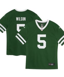 Garrett Wilson New York Jets Nike Toddler Game Jersey - Legacy Green