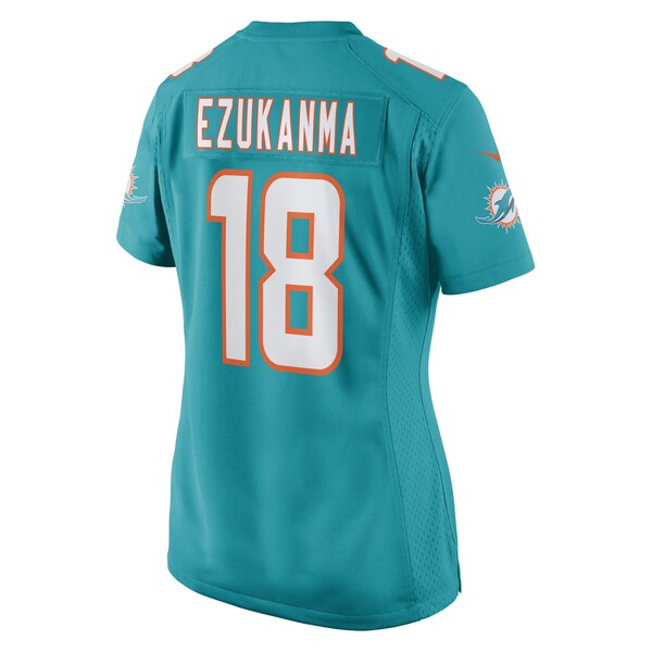 Erik Ezukanma Miami Dolphins Nike Women's Game Player Jersey - Aqua - Image 3