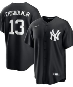 Jazz Chisholm Jr. New York Yankees Nike  Replica Player Jersey - Black