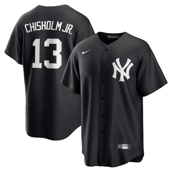 Jazz Chisholm Jr. New York Yankees Nike Replica Player Jersey - Black
