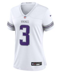 Alternative view of Jordan Addison Minnesota Vikings Nike Women's Alternate Game Player Jersey - White
