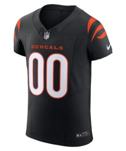 Alternative view of Cincinnati Bengals Nike Team Vapor F.U.S.E. Elite Custom Jersey -  Black