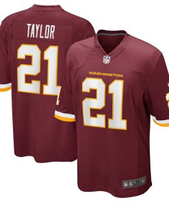 Alternative view of Sean Taylor Washington Football Team Nike Retired Player Team Game Jersey - White/Burgundy