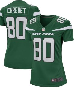 Wayne Chrebet New York Jets Nike Women's Game Retired Player Jersey - Gotham Green