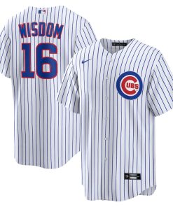 Patrick Wisdom Chicago Cubs Nike Home Replica Jersey - White