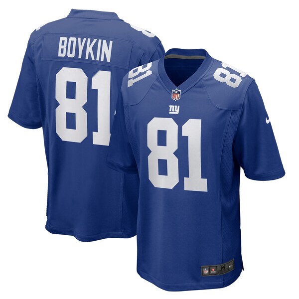 Miles Boykin New York Giants Nike Team Game Jersey - Royal