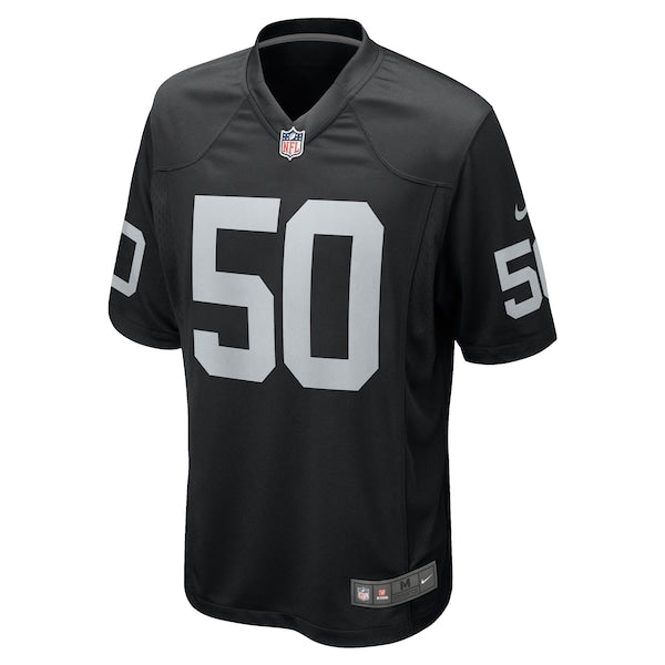 Jacob Bobenmoyer Las Vegas Raiders Nike Game Player Jersey - Black - Image 2