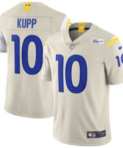Alternative view of Cooper Kupp Los Angeles Rams Nike Vapor Limited Jersey - Bone/Royal