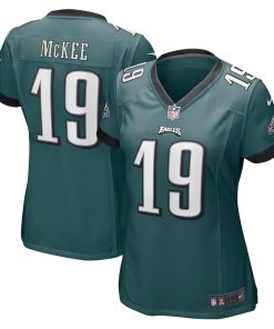 Tanner McKee Philadelphia Eagles Nike Women's Team Game Jersey - Midnight Green