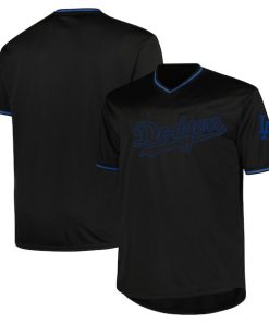 Los Angeles Dodgers Profile Big & Tall Pop Fashion Jersey - Black