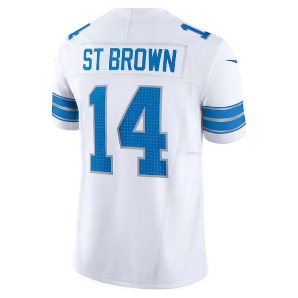 Amon-Ra St. Brown Detroit Lions Nike Vapor F.U.S.E. Limited Jersey - White - Image 4