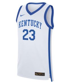 Alternative view of Anthony Davis Kentucky Wildcats Nike Performance Replica Basketball Jersey - White
