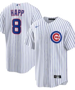Ian Happ Chicago Cubs Nike Home Replica Jersey - White