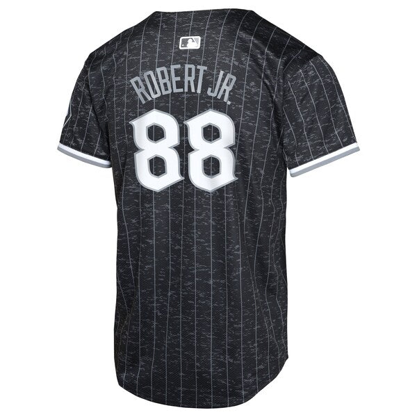 Luis Robert Jr. Chicago White Sox Nike Youth City Connect Limited Player Jersey - Black - Image 3
