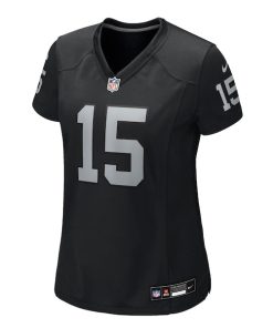 Alternative view of Kenny Pickett Las Vegas Raiders Nike Women's Team Game Jersey -  Black