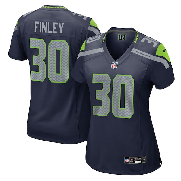 AJ Finley Seattle Seahawks Nike Women's Team Game Jersey - College Navy