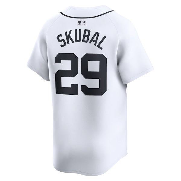 Tarik Skubal Detroit Tigers Nike Home Limited Player Jersey - White - Image 3