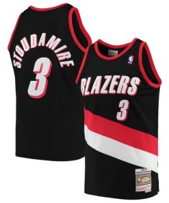 Damon Stoudamire Portland Trail Blazers 1999/00 Hardwood Classics Swingman Jersey - Black