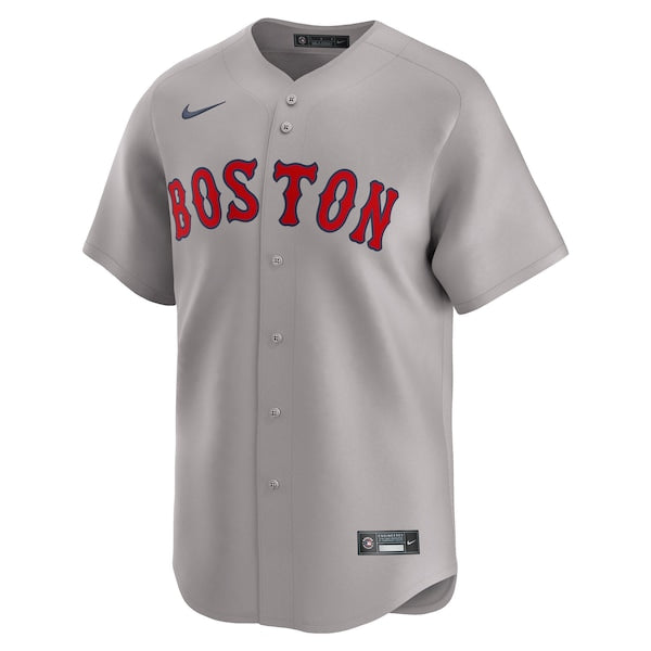 Boston Red Sox Nike Away Limited Custom Jersey - Gray - Image 2