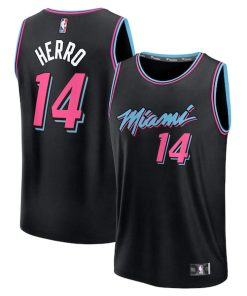 Tyler Herro Miami Heat  2025/26 City Edition Fast Break Jersey - Black