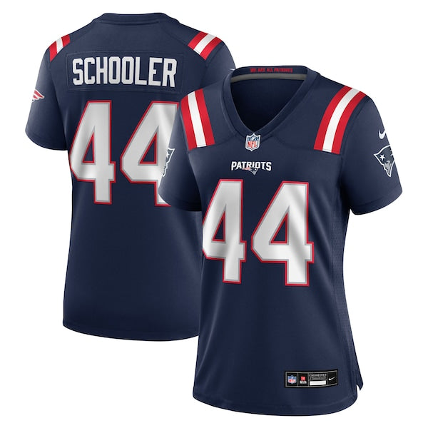 Brenden Schooler New England Patriots Nike Women's Team Game Jersey - Navy