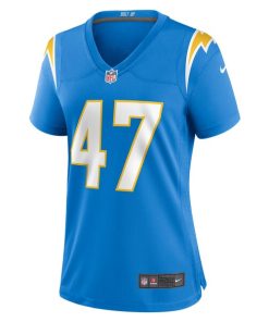Alternative view of Josh Harris Los Angeles Chargers Nike Women's Game Jersey - Powder Blue