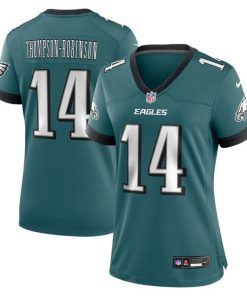 Dorian Thompson-Robinson Philadelphia Eagles Nike Women's Team Game Jersey - Midnight Green