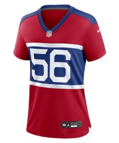Alternative view of Lawrence Taylor New York Giants Nike Women's Alternate Retired Player Game Jersey - Century Red