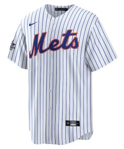 Alternative view of Francisco Lindor New York Mets Nike 2025 MLB All-Star Game Home Replica Player Jersey - White
