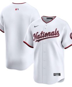 Washington Nationals Nike Home Limited Jersey - White