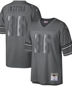 Jerome Bettis Pittsburgh Steelers 1996 Retired Player Metal Legacy Jersey - Charcoal