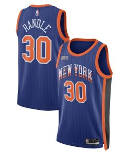 Julius Randle New York Knicks Nike Unisex 2023/24 Swingman Jersey - Blue - City Edition