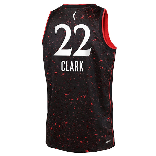 Caitlin Clark Indiana Fever Nike Youth Stranger Things Victory Jersey - Rebel Edition - Black - Image 3