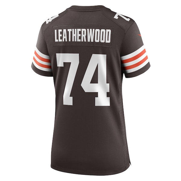Alex Leatherwood Cleveland Browns Nike Women's Team Game Jersey - Brown - Image 3
