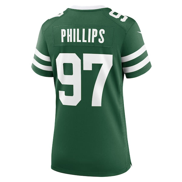 Harrison Phillips New York Jets Nike Women's Team Game Jersey - Legacy Green - Image 3