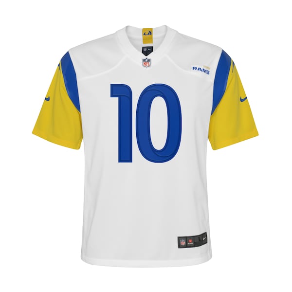 Cooper Kupp Los Angeles Rams Nike Youth Game Jersey - White/Royal - Image 3