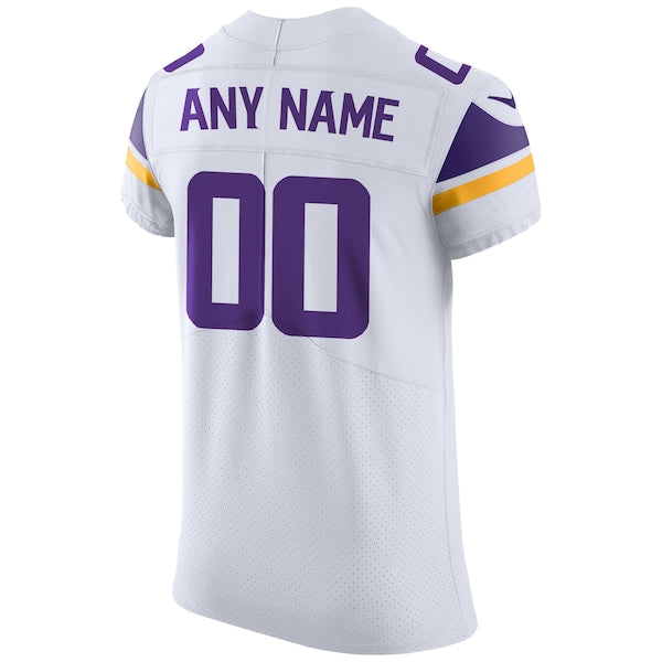 Minnesota Vikings Nike Vapor Untouchable Elite Custom Jersey - White - Image 3