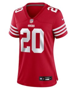 Alternative view of Upton Stout San Francisco 49ers Nike Women's Team Game Jersey -  Scarlet
