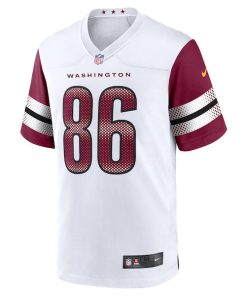 Alternative view of Zach Ertz Washington Commanders Nike Game Jersey -  White