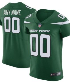 New York Jets Nike Vapor Untouchable Elite Custom Jersey - Gotham Green